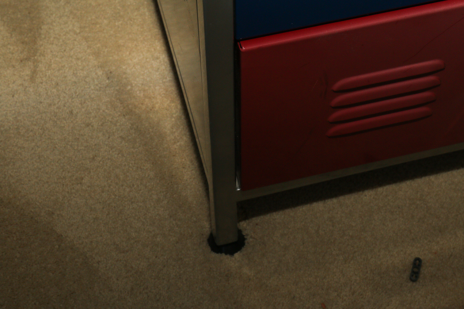 Metal Locker-Style Desk