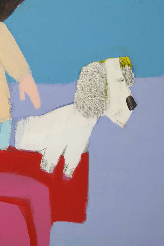 Gene Allcott Painting on Canvas