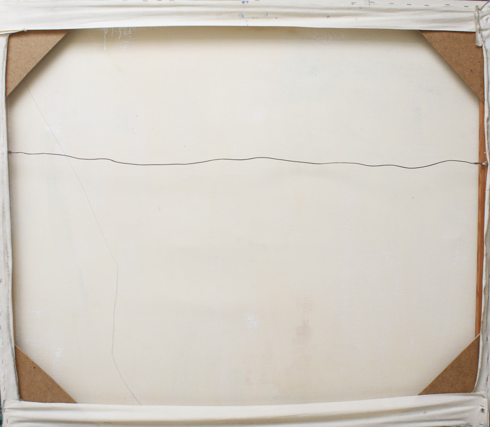 Gene Allcott Painting on Canvas