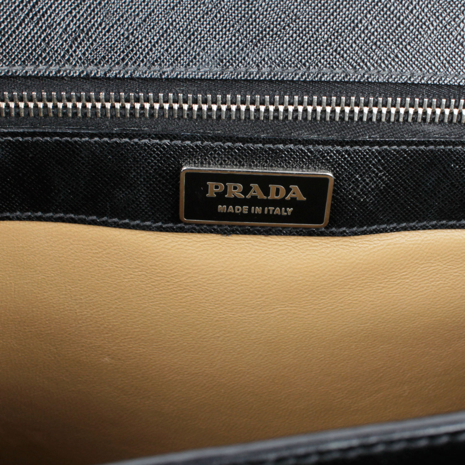 Prada Leather Saffiano Briefcase