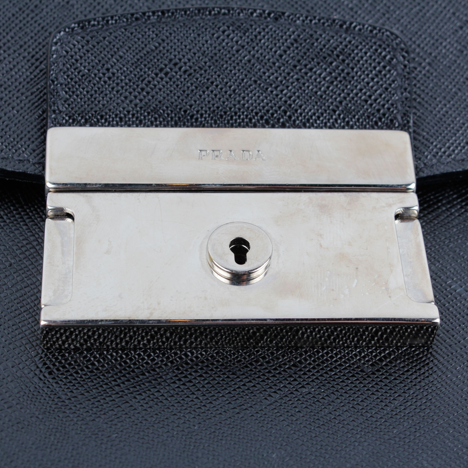 Prada Leather Saffiano Briefcase