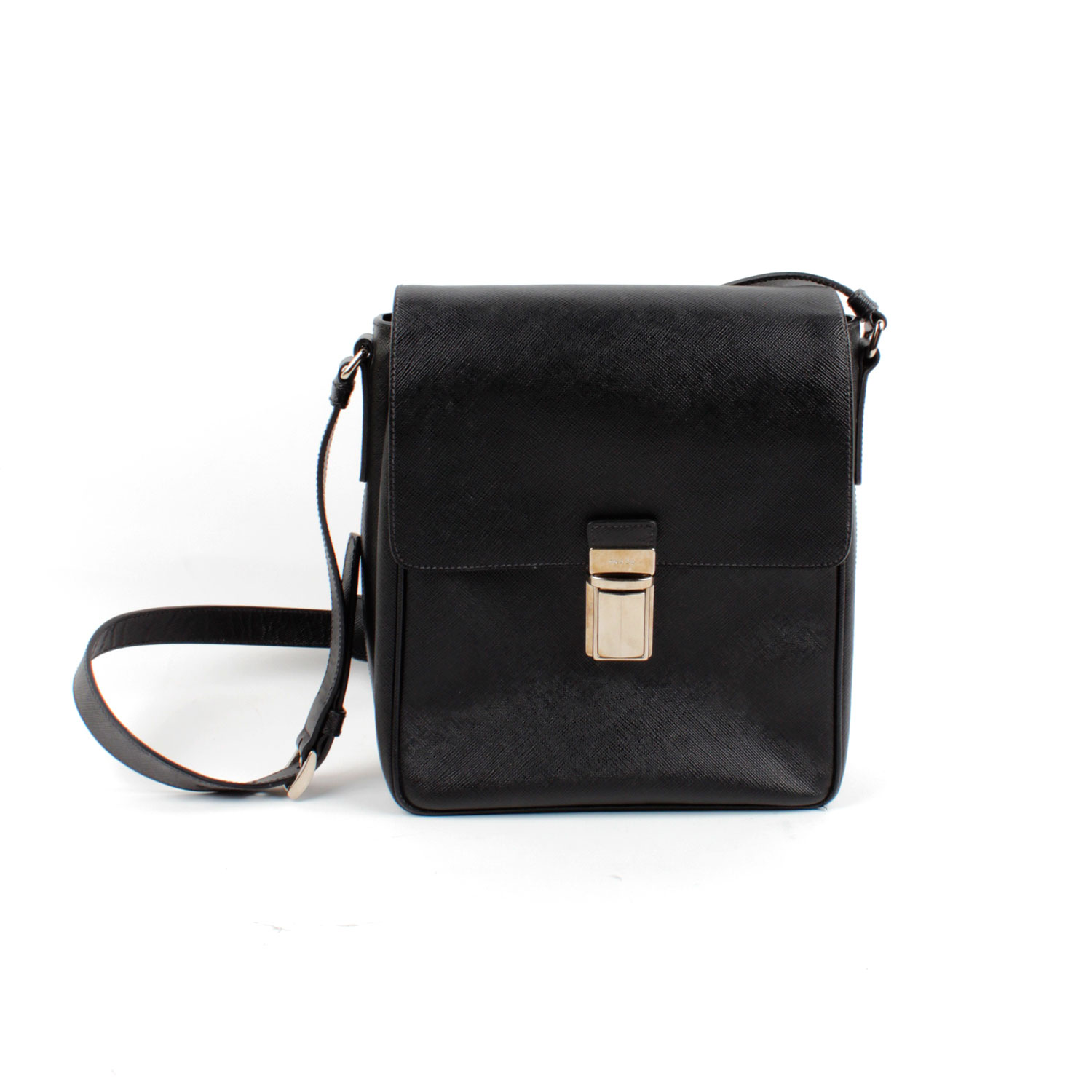 Prada Messenger Bag in Saffiano Leather