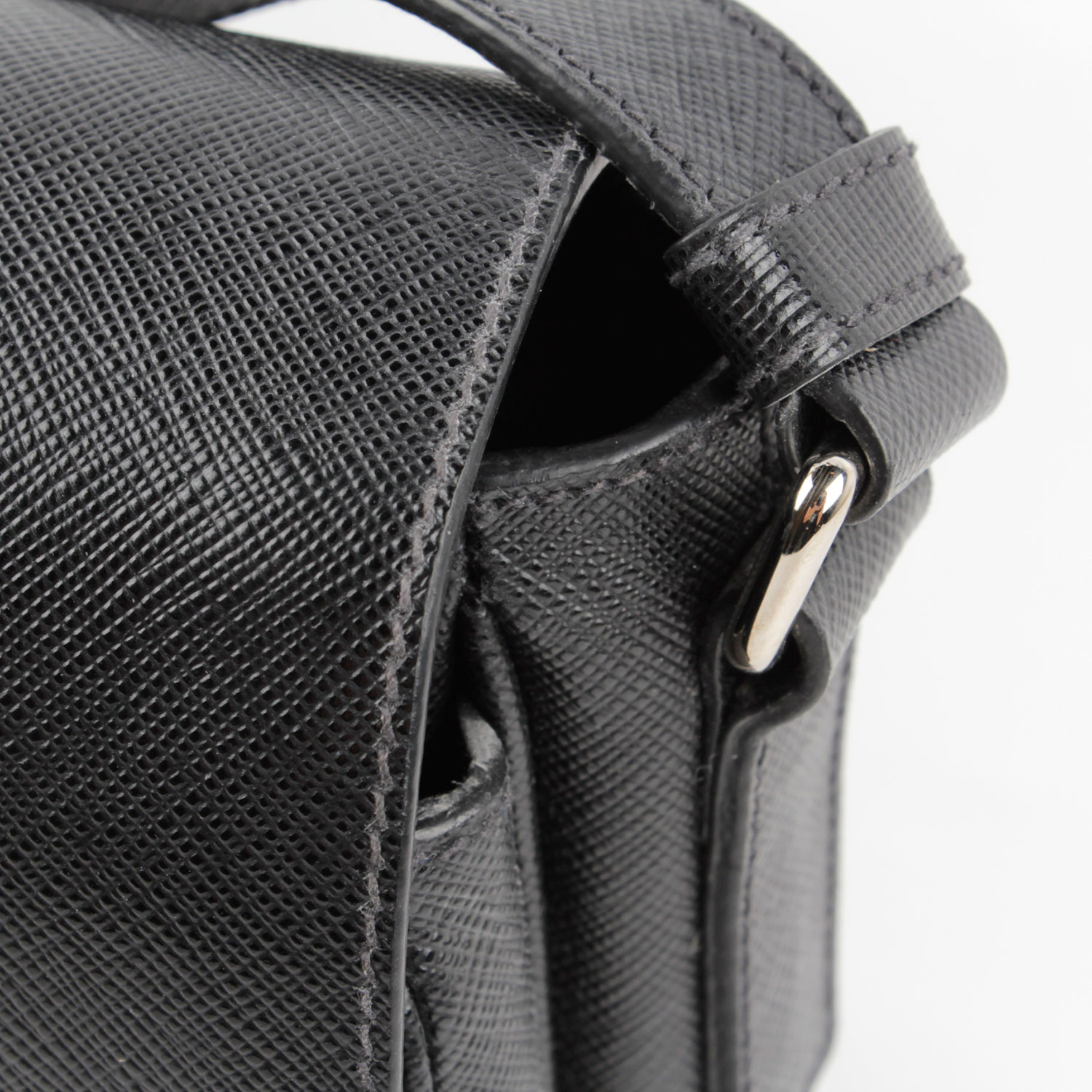 Prada Messenger Bag in Saffiano Leather