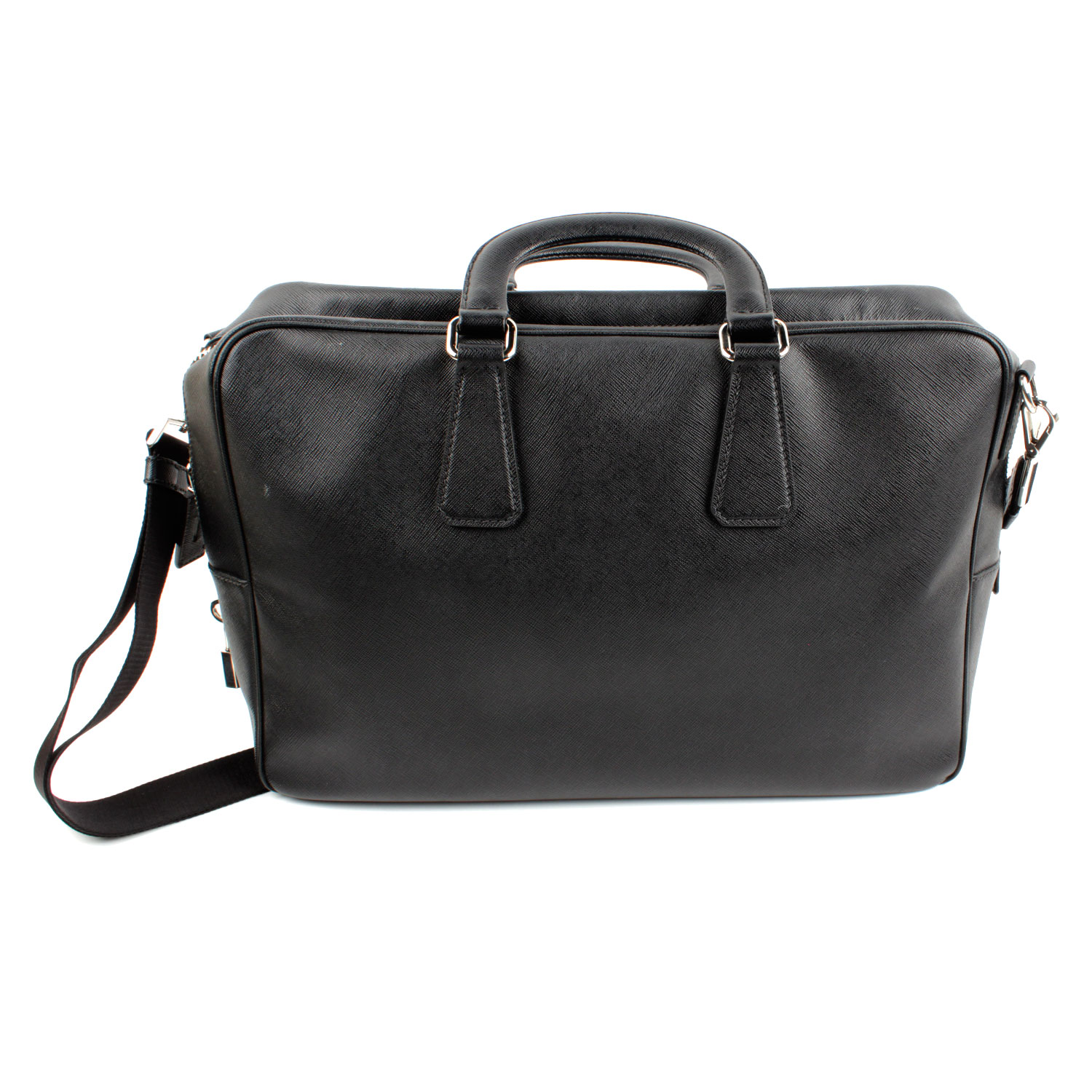 Men's Prada Saffiano Leather Travel Bag