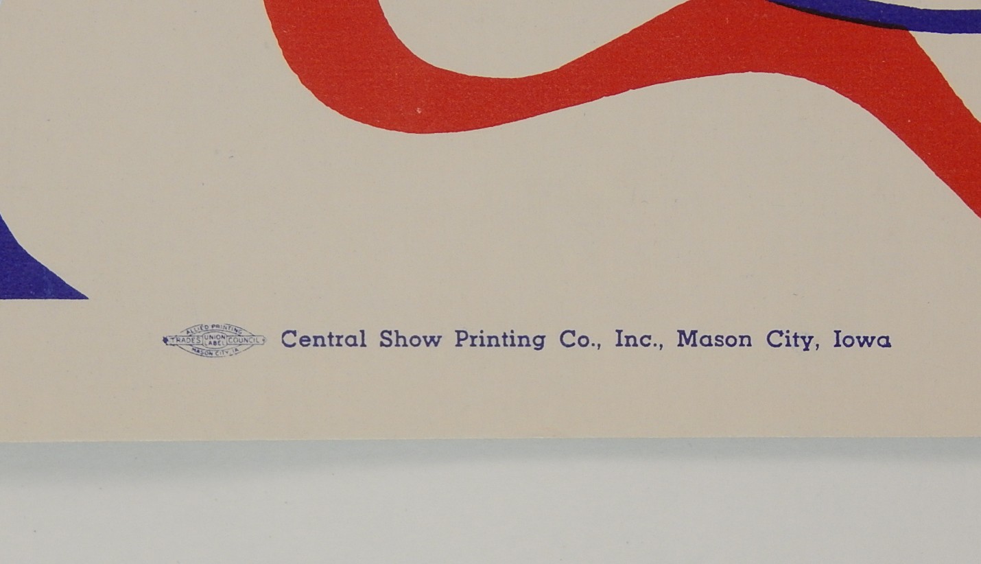 Syrian Shrine Circus Poster at the Cincinnati Gardens