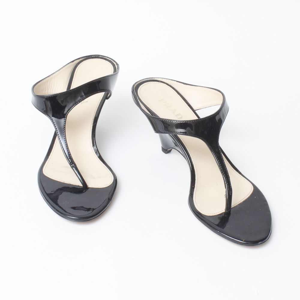 Pair of Women's Prada Wedge Sandals