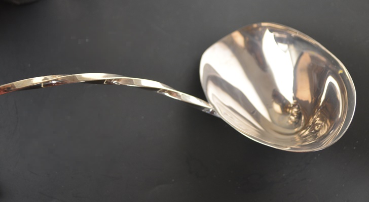 FB Rogers Silver Plated Punch Bowl with Ladle and Twelve Cups