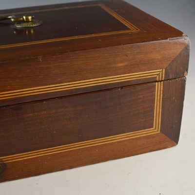 Wood Inlay/Veneer Pine Box