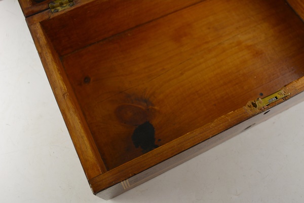 Wood Inlay/Veneer Pine Box