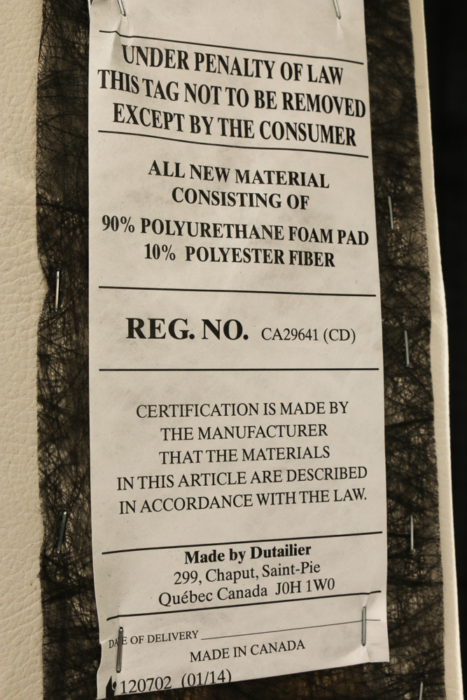 Dutailier "Rondo" Reclining Glider