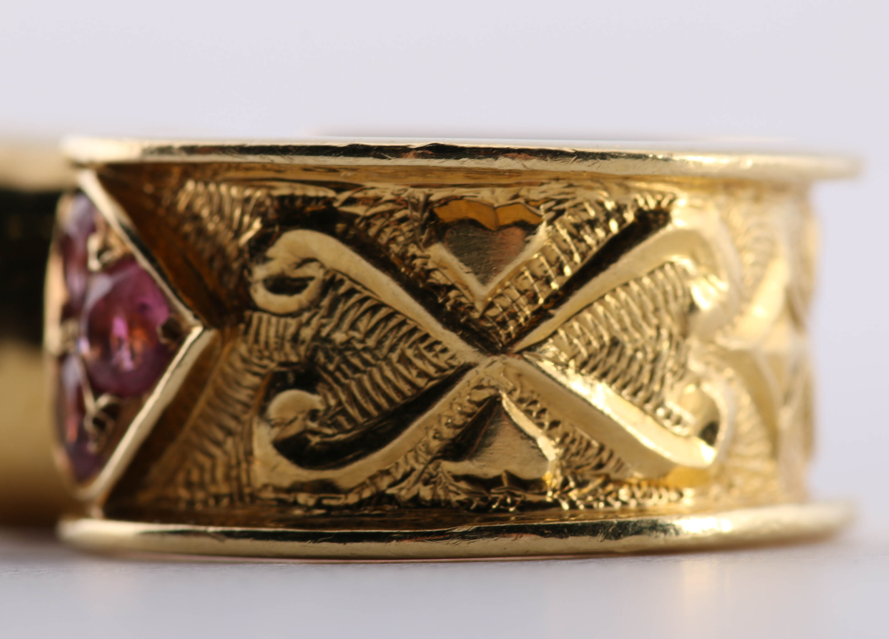 18K Yellow Gold Tourmaline Ring