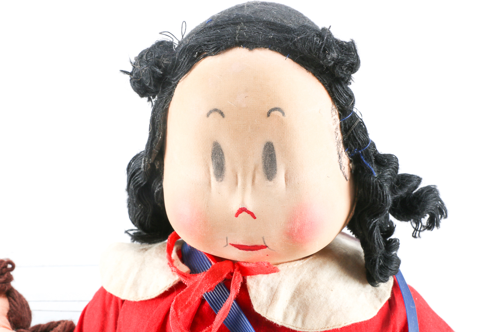 Vintage Set of Little Lulu Dolls