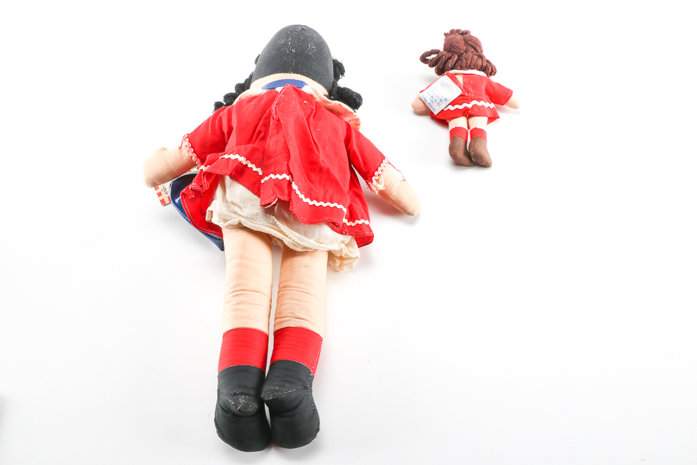 Vintage Set of Little Lulu Dolls