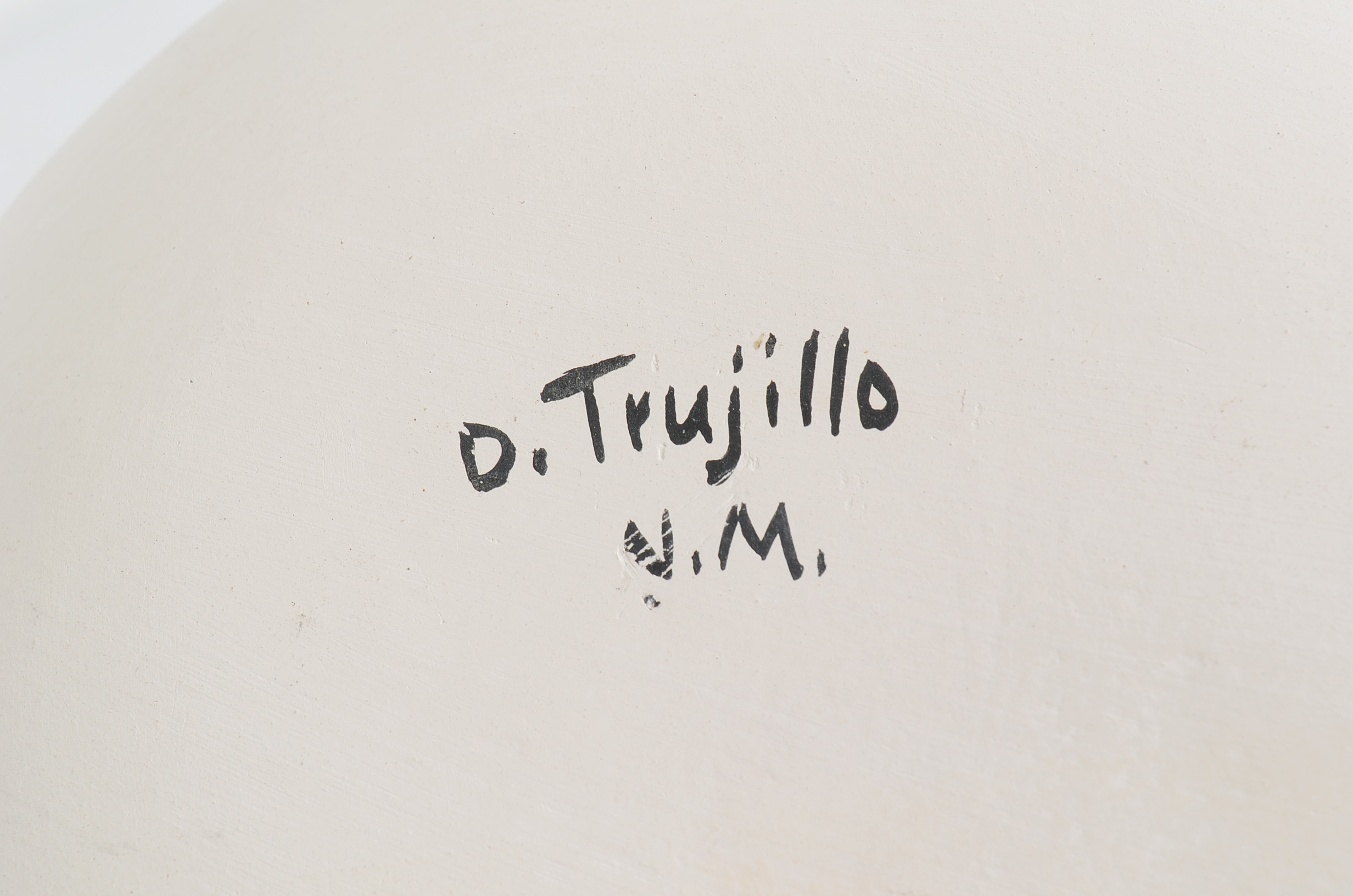 Collection of Acoma Pueblo Pottery Signed by D. Trujillo