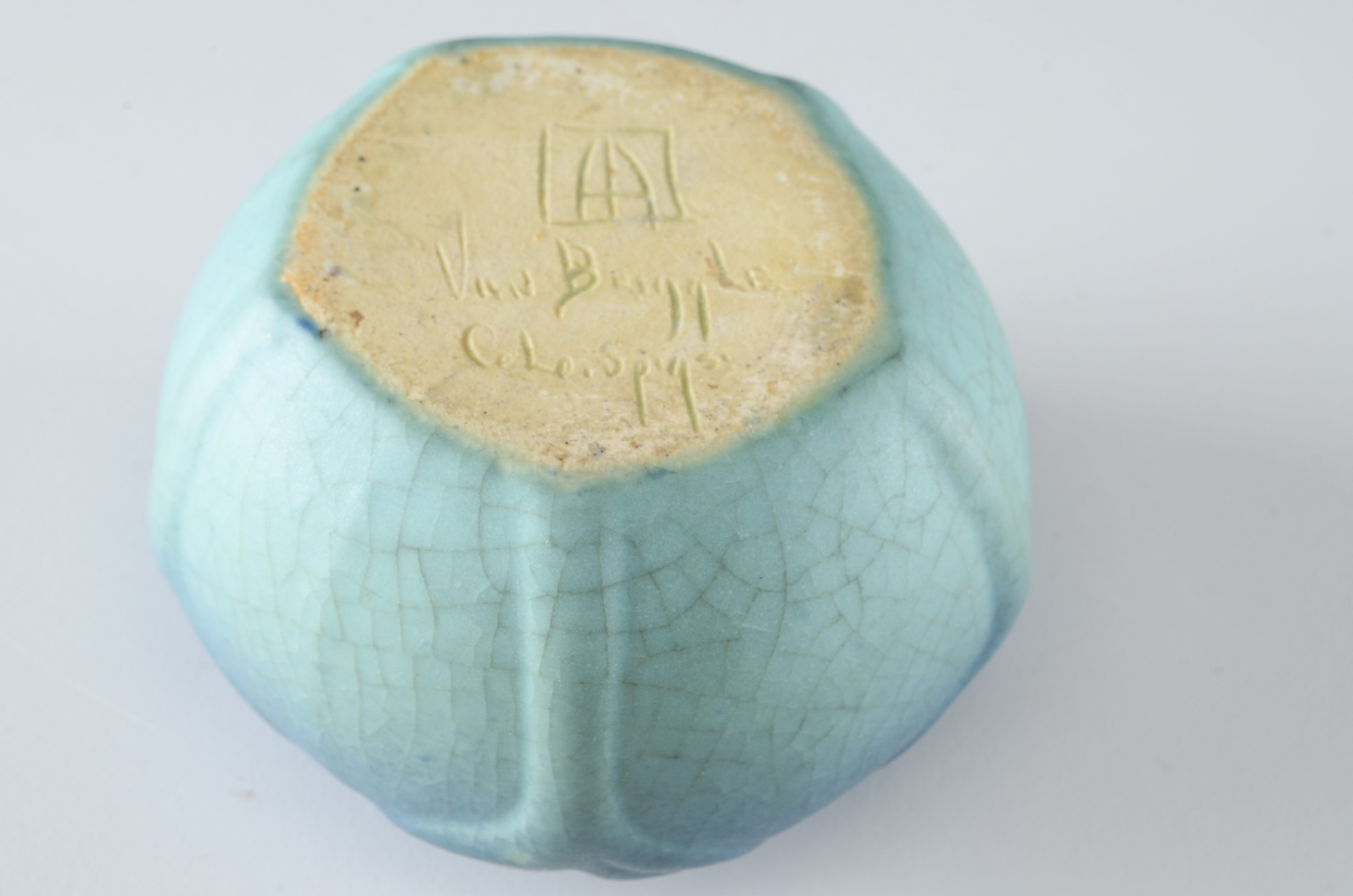 Van Briggle Vase and Ash Receiver