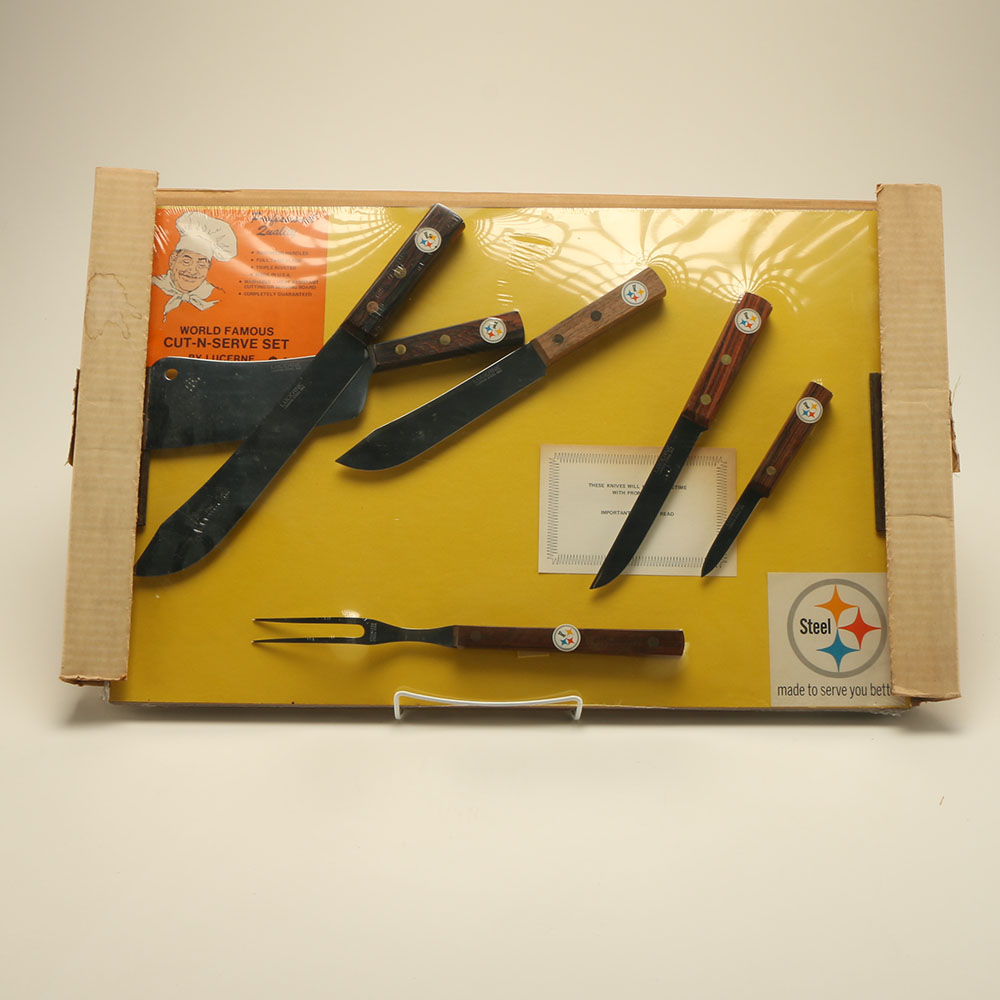 Lucerne Steelers "Cut-n-Serve Set"