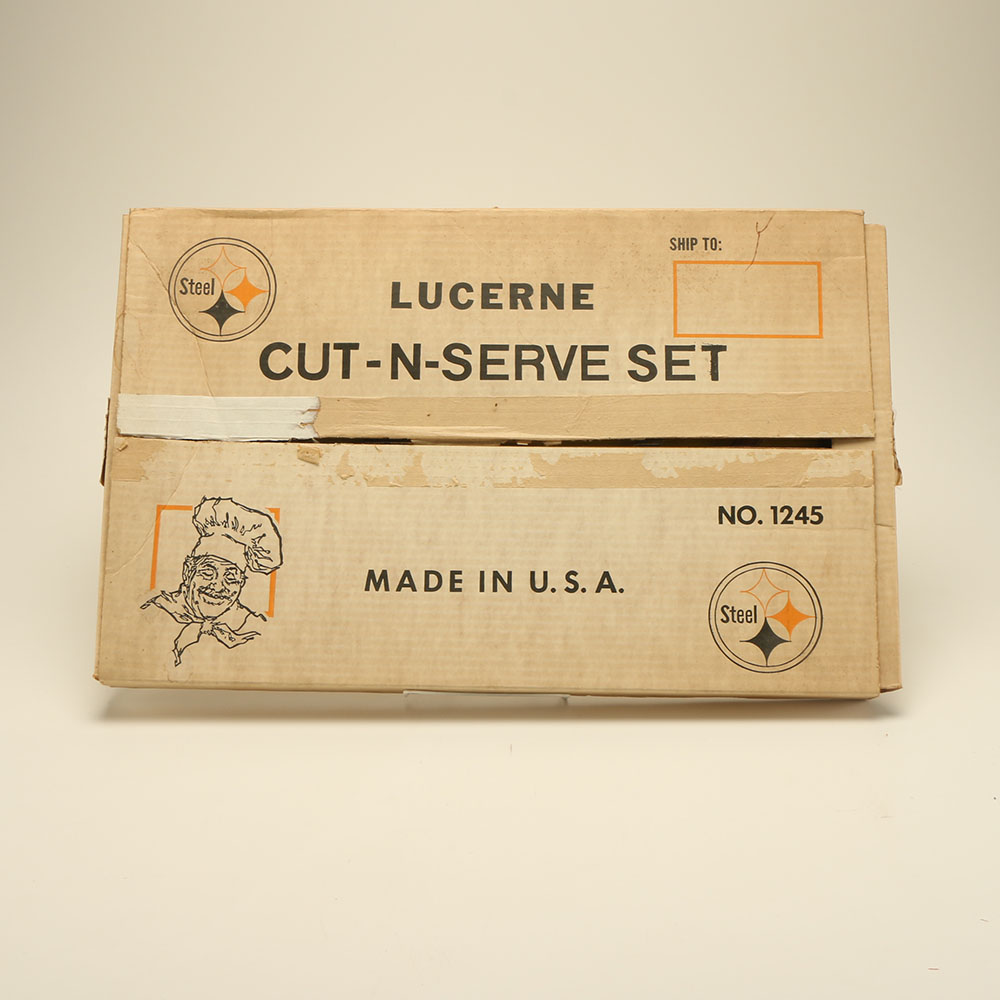 Lucerne Steelers "Cut-n-Serve Set"