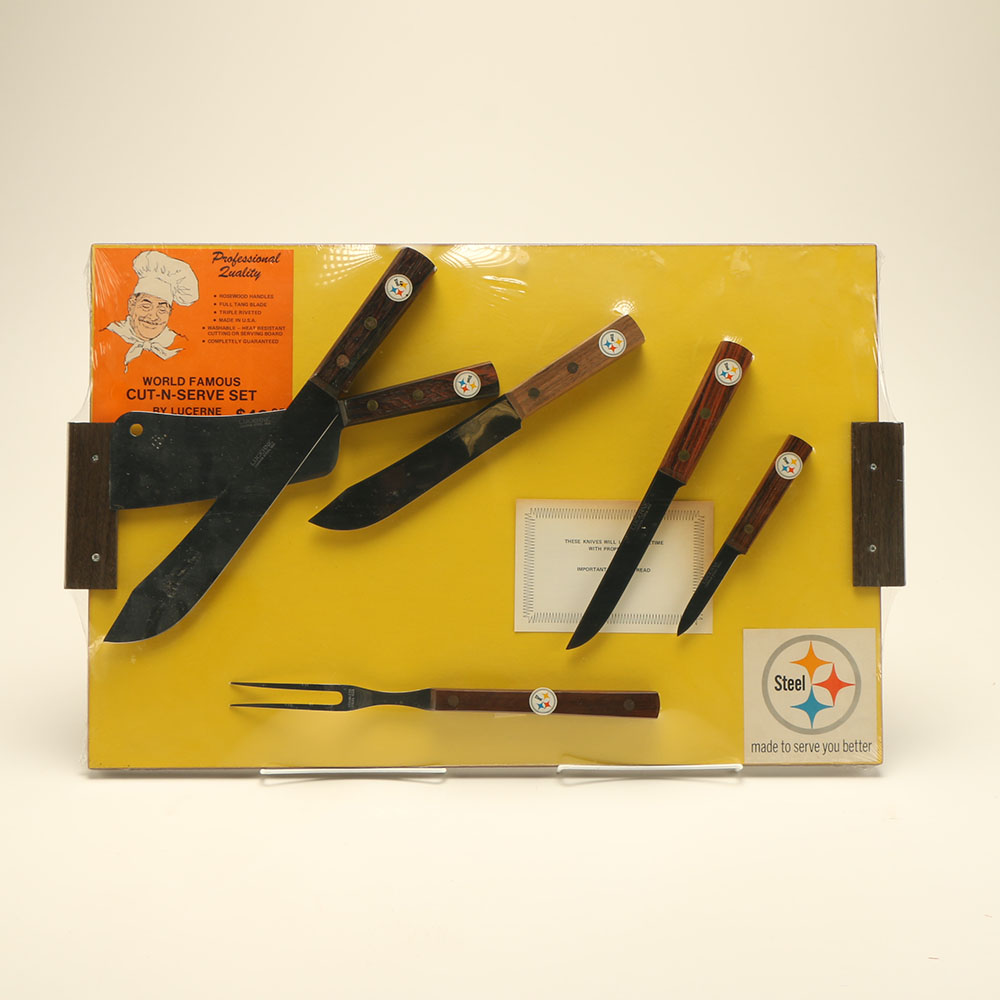 Lucerne Steelers "Cut-n-Serve Set"