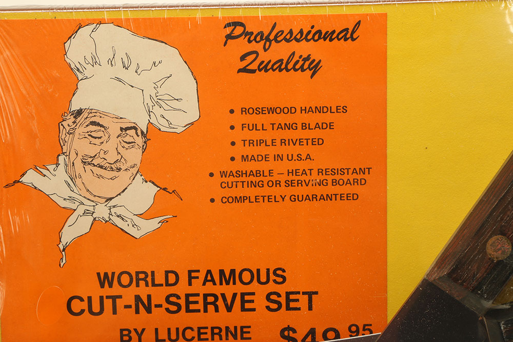 Lucerne Steelers "Cut-n-Serve Set"