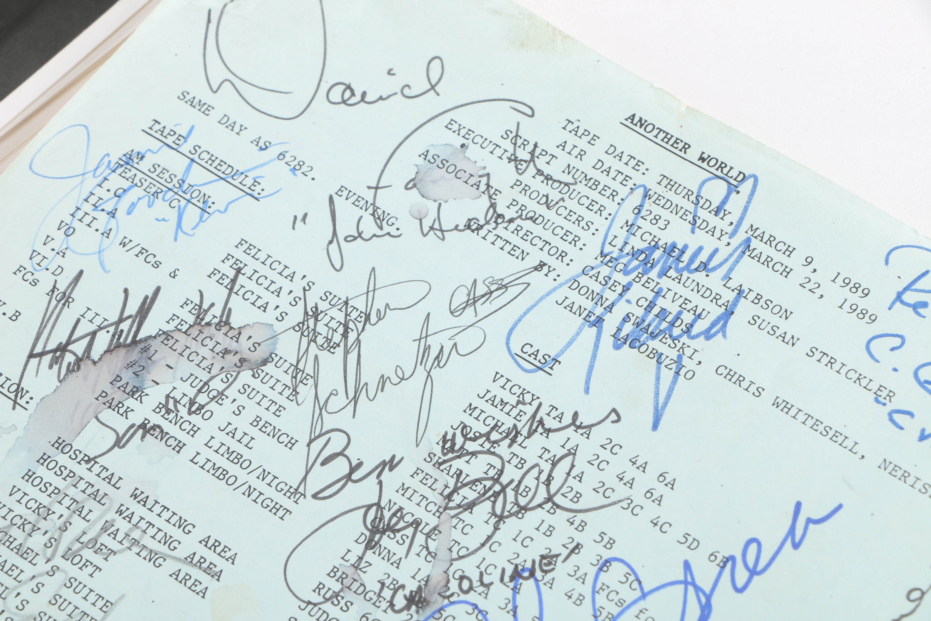 "Another World" Fan Memorabilia