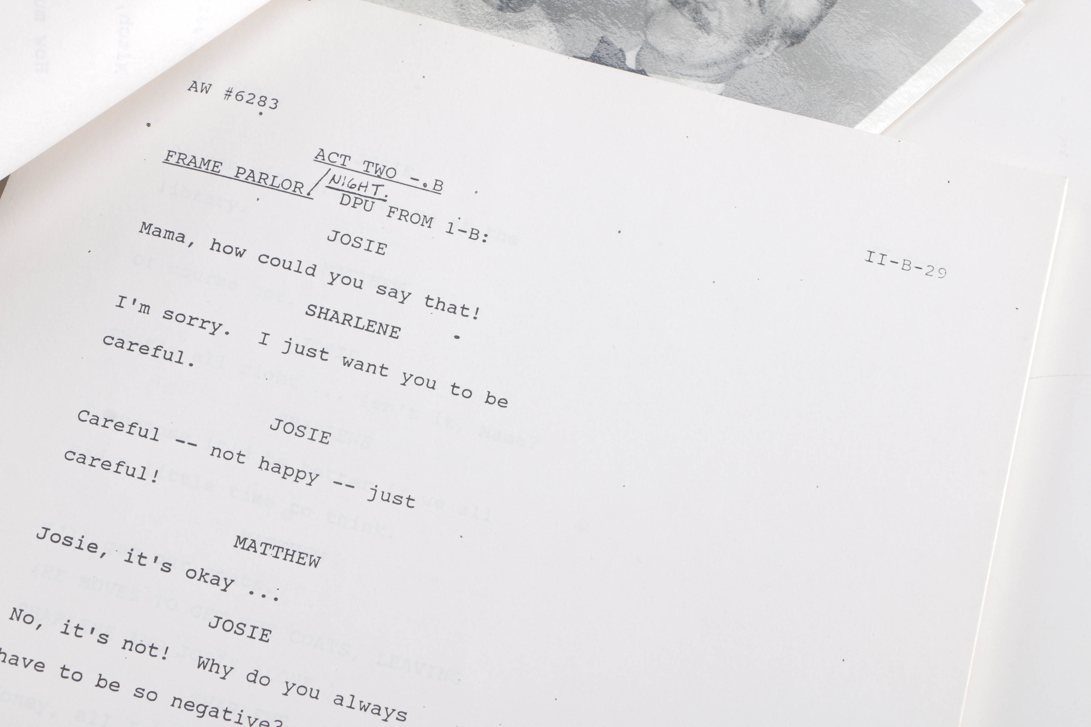 "Another World" Fan Memorabilia