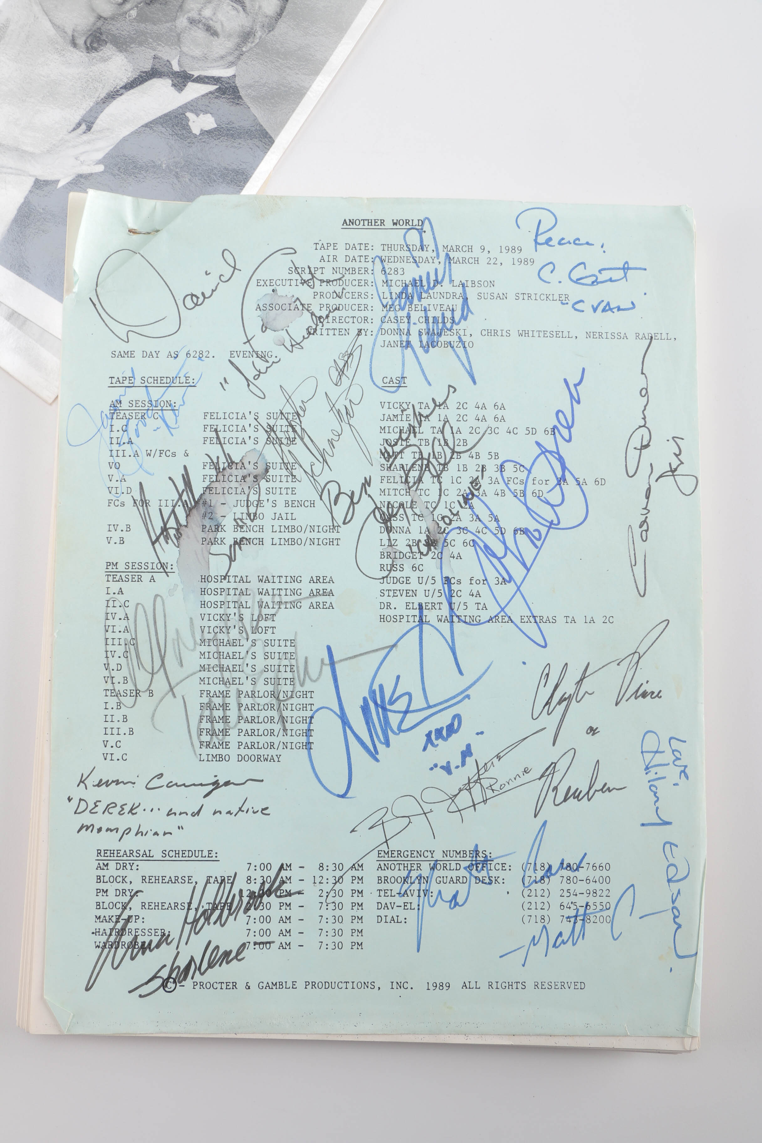 "Another World" Fan Memorabilia