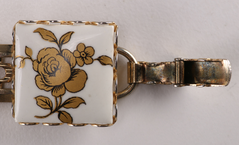 Vintage Rhinestone Shoe Clips and Bracelet