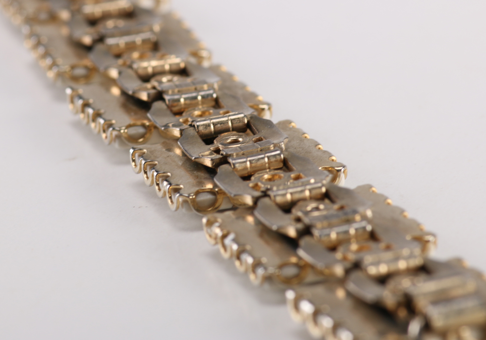 Vintage Rhinestone Shoe Clips and Bracelet