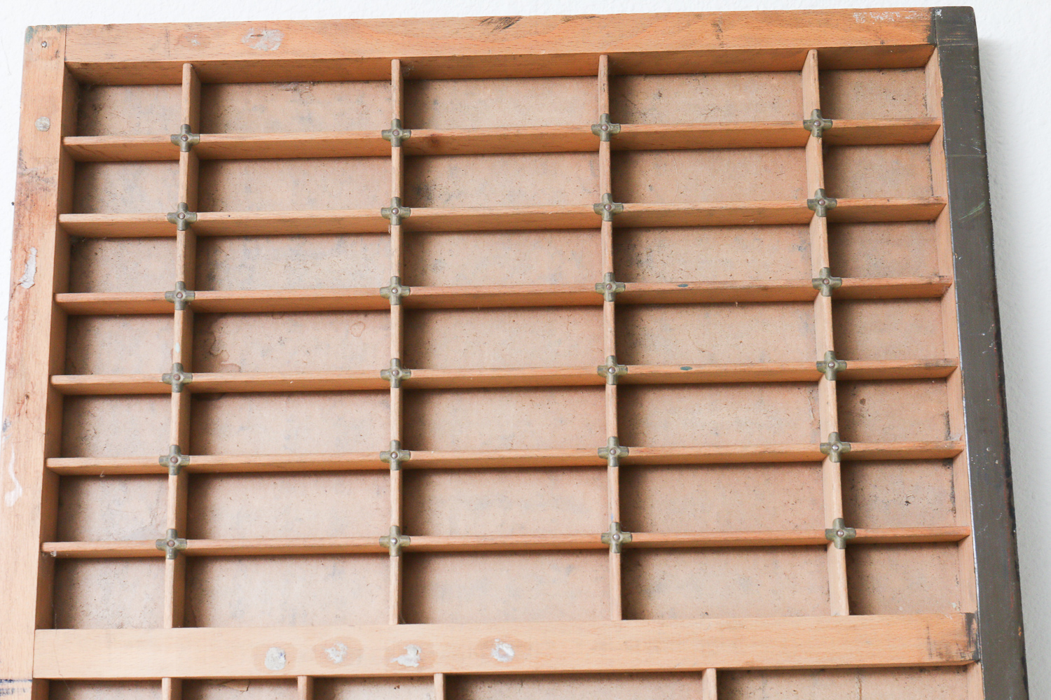 Vintage Wood Letterpress Drawer