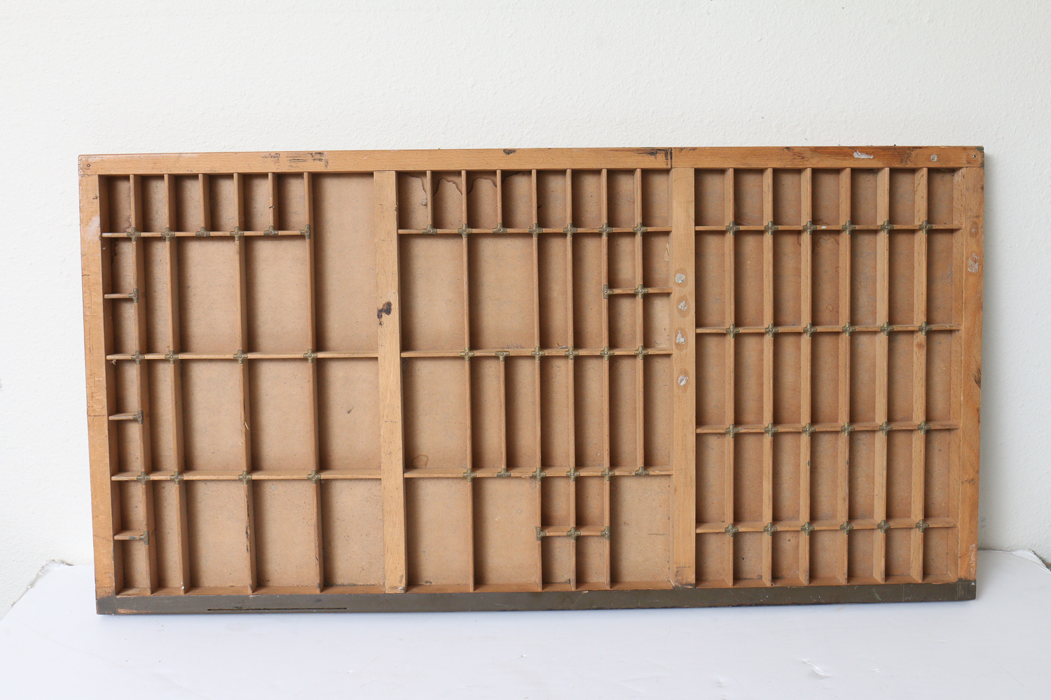 Vintage Wood Letterpress Drawer