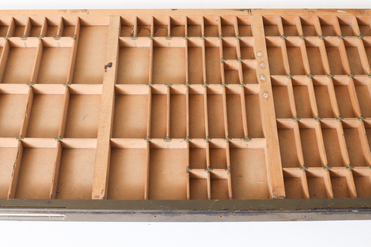 Vintage Wood Letterpress Drawer