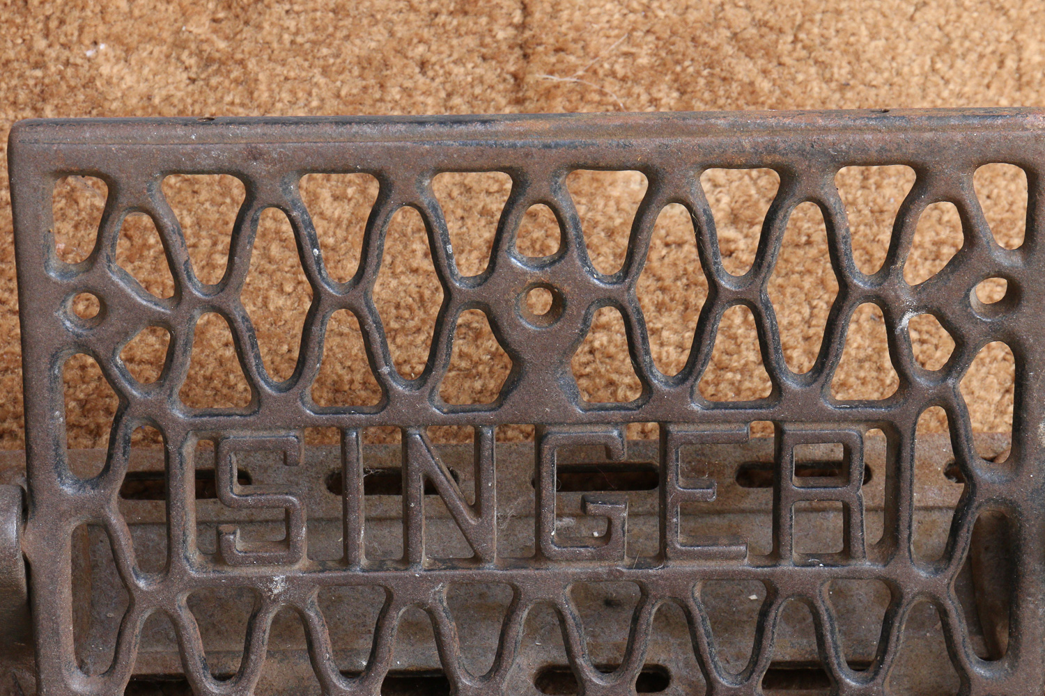 Vintage Cast Iron Singer Sewing Machine Table Base