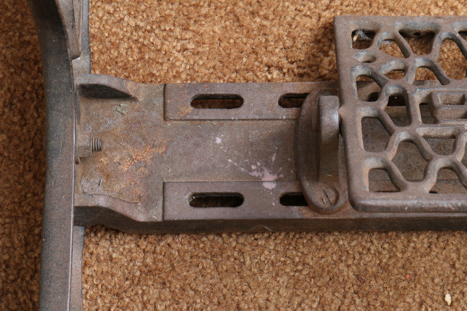 Vintage Cast Iron Singer Sewing Machine Table Base