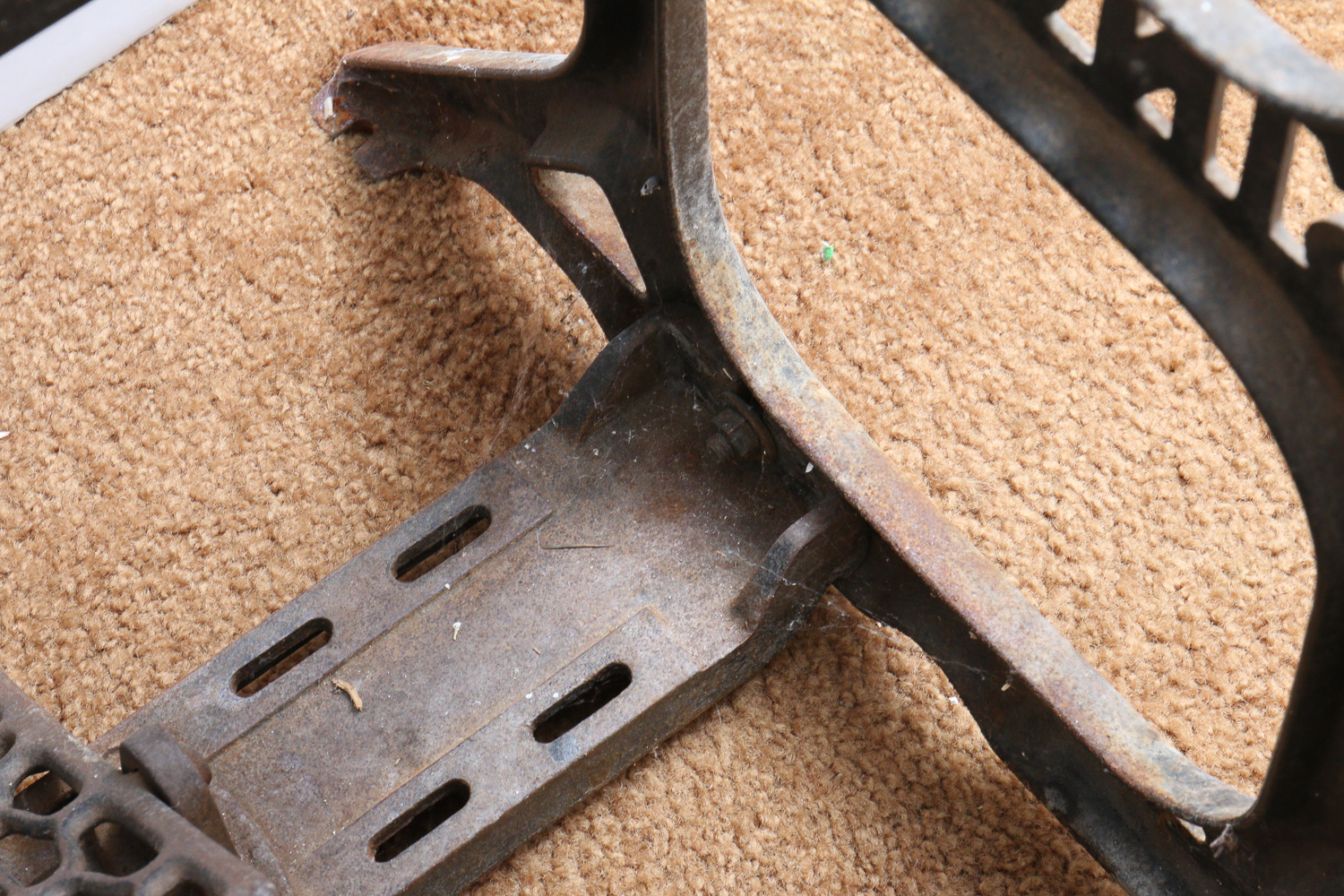 Vintage Cast Iron Singer Sewing Machine Table Base