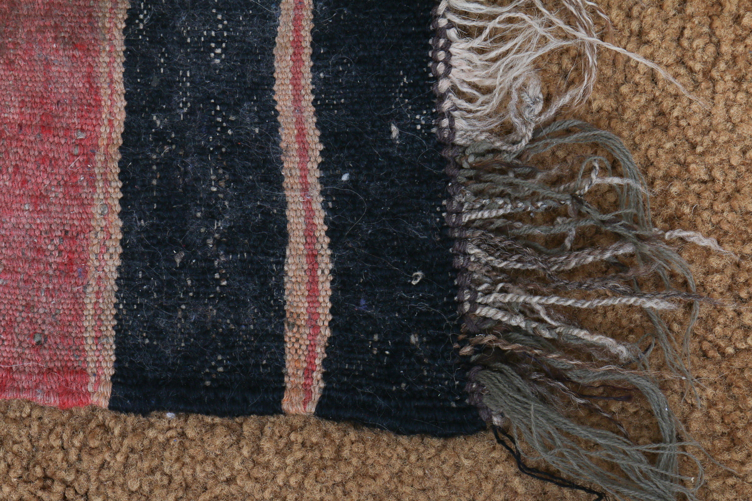 Vintage Handwoven Anatolian Kilim Rug