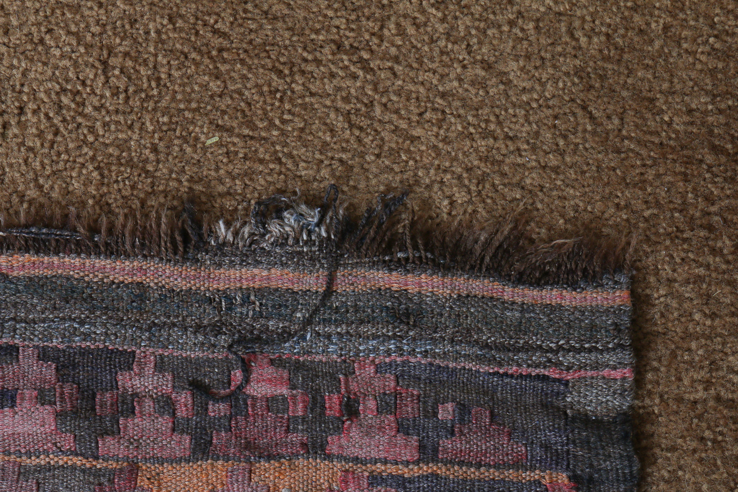 Vintage Handwoven Uzbek Afghan Teppich Kilim Rug