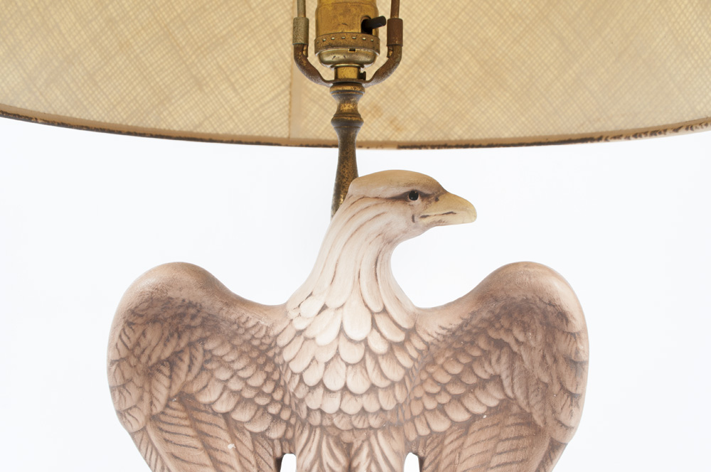 Vintage Eagle Table Lamp