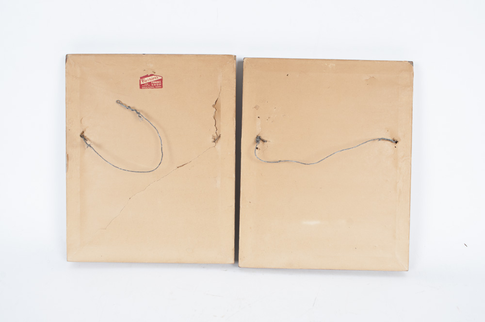 Vintage Prints After Pastel Portraits