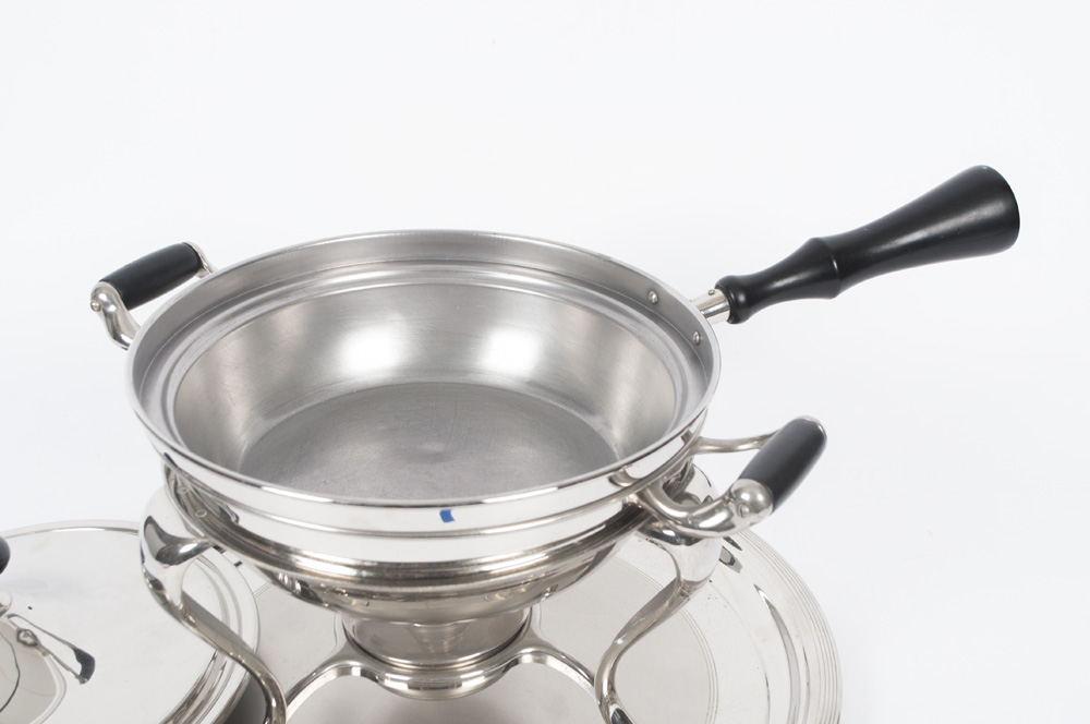 Vintage Chafing Dish and Tray