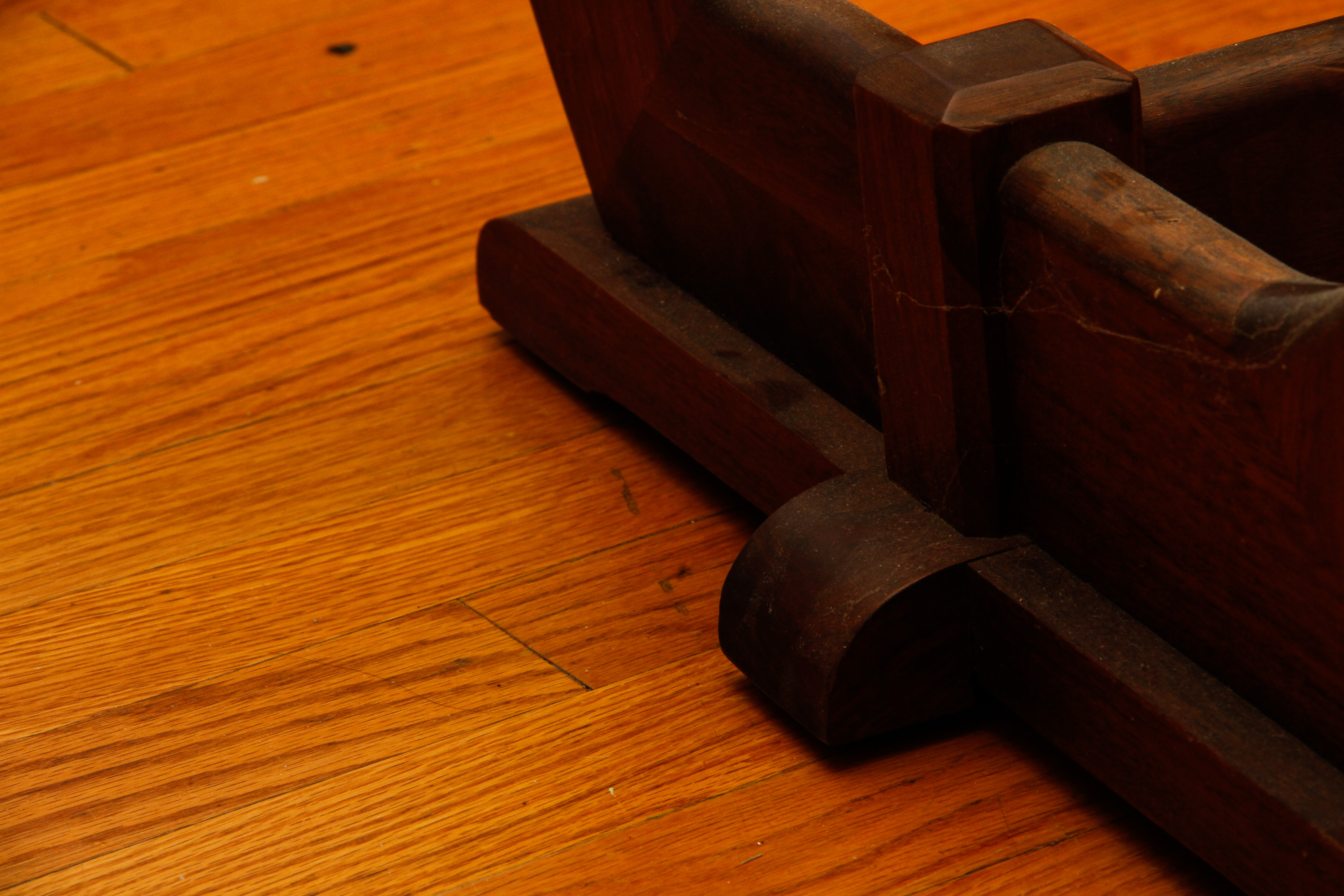 Mid Century Modern Glass Top Coffee Table