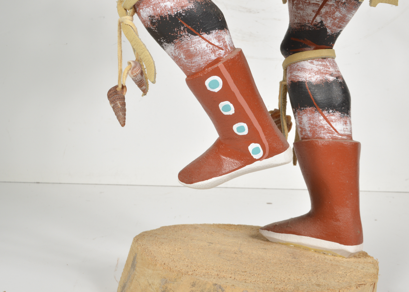 Signed Kachina "Clown" Doll