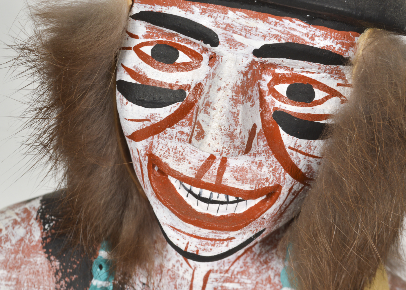 Signed Kachina "Clown" Doll