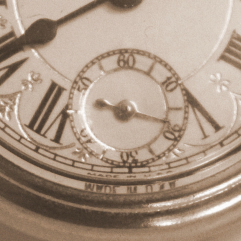 Westclox Pocket Watch With Chain Fob