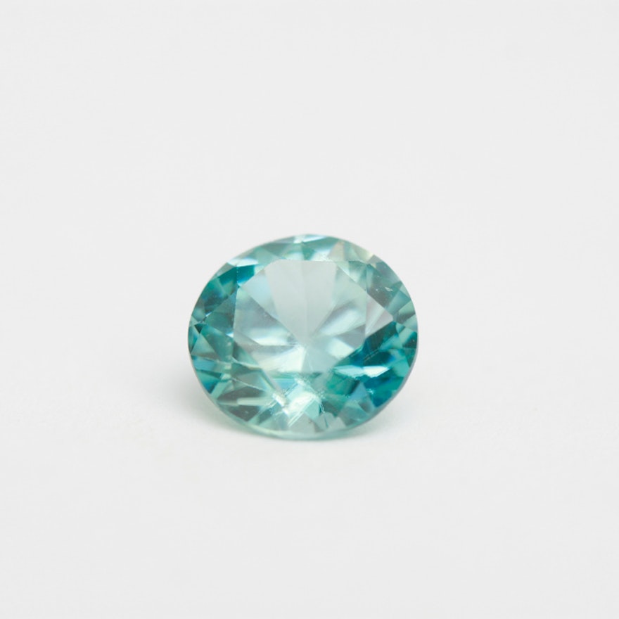 Natural Blue Zircon Stone