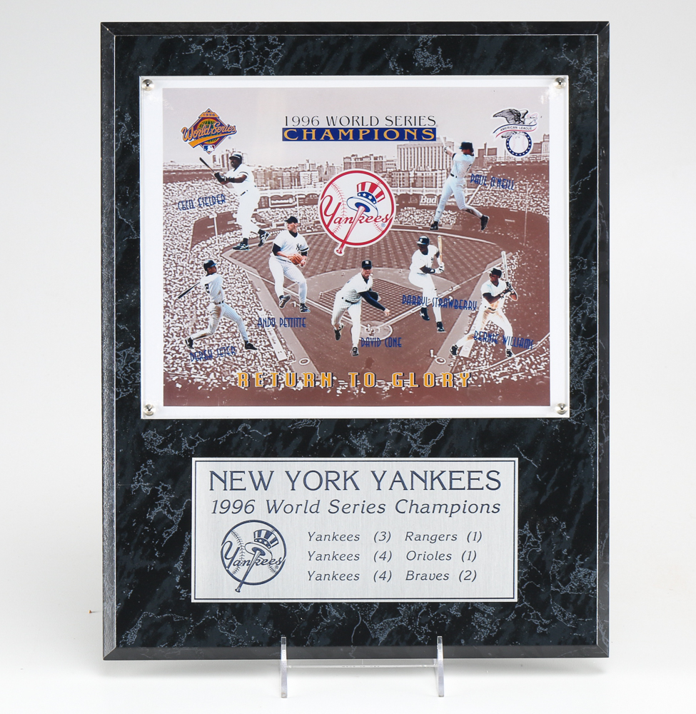 Vintage New York Yankees Plaques