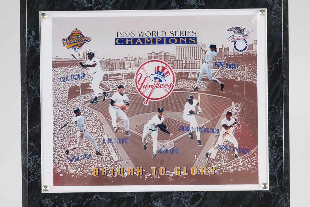 Vintage New York Yankees Plaques