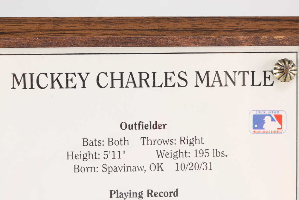 Vintage New York Yankees Plaques