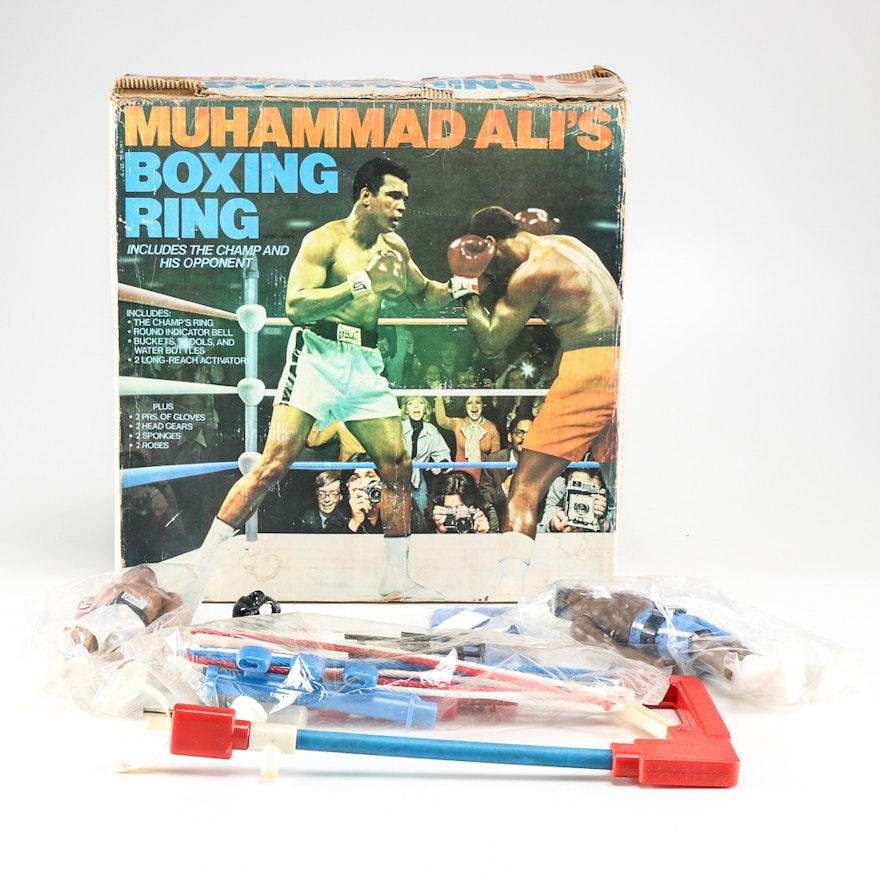 1976 Mego "Muhammad Ali's Boxing Ring" Play Set