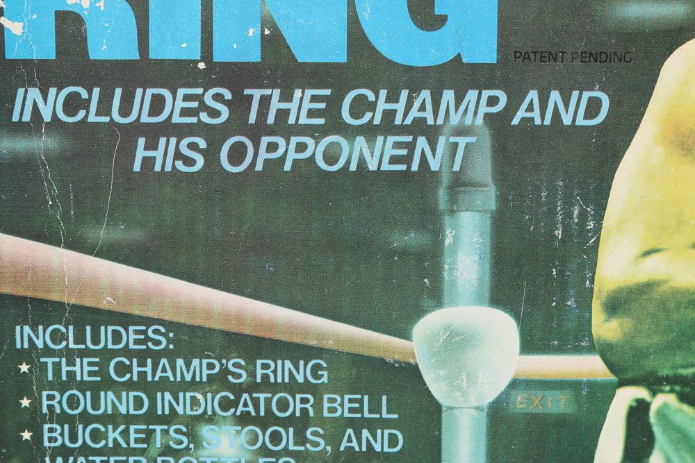 1976 Mego "Muhammad Ali's Boxing Ring" Play Set