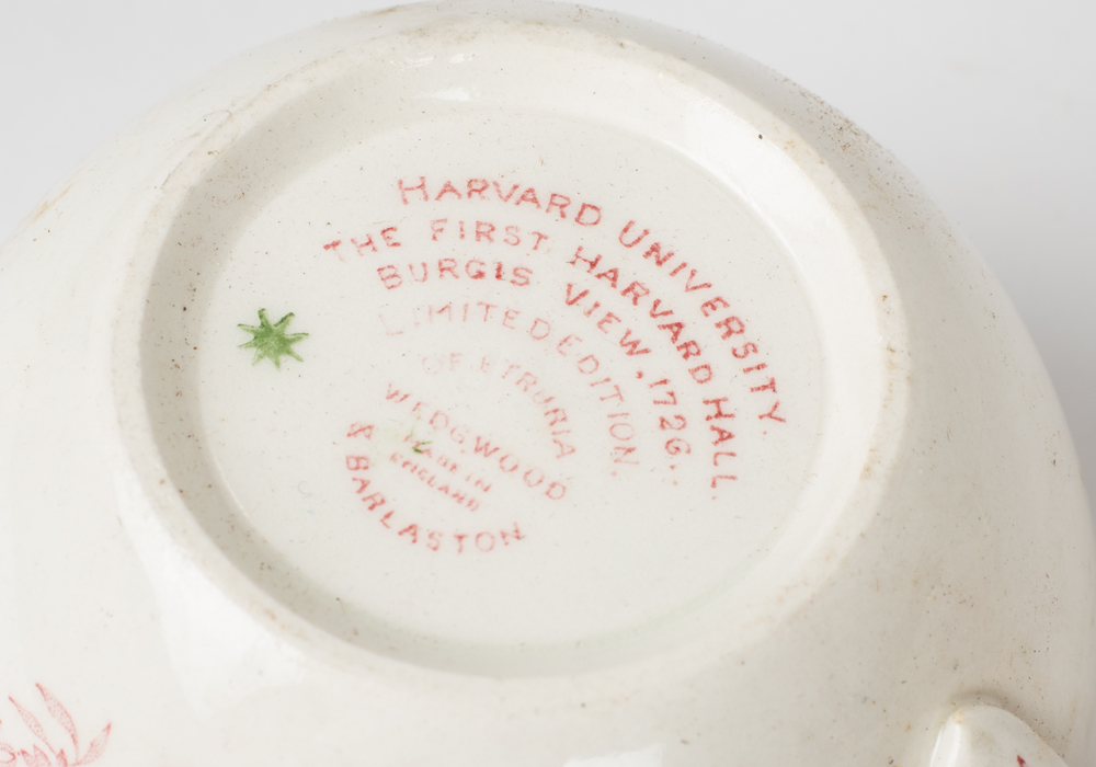 Wedgwood Limited Edition "Harvard University" Bone China